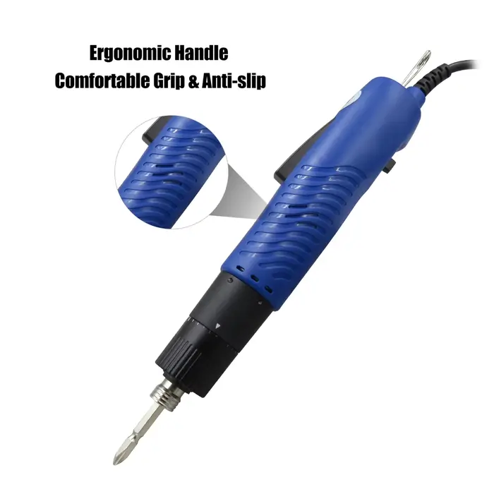 Tournevis électrique filaire portatif, Torsion réglable, diamètre d'embout de vis 1/4 pouces, outil 