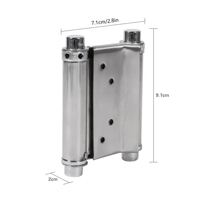 Charnière à Ressort Double Action pour Porte Pivotante