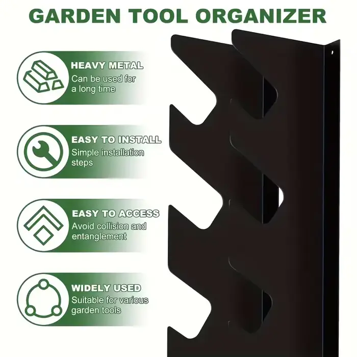 Organisateur d'outils mural pour garage