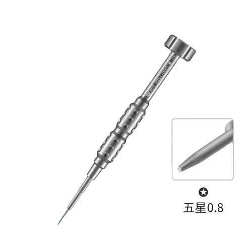 Tournevis de précision avec embout magnétique 0.8Pentalobe/0.6Y/1.5Phillips/M2.5/T1/T2 pour ordinateur portable HDD démonter l'outil de réparation de téléphone
