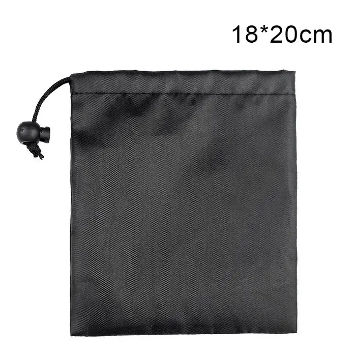 Pochette de rangement en nylon avec cordon de serrage