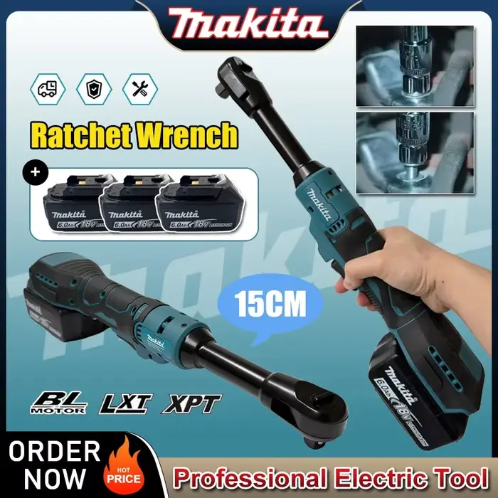 Clé à cliquet sans fil Makita