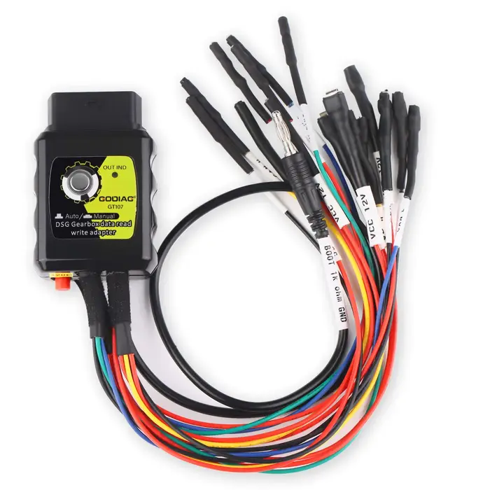 Adaptateur de boîte de vitesses GODIAG GT107 DSG avec GT105 II IMMO Prog AD pour DQ250