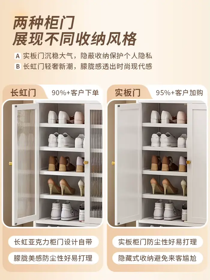 Étagère à chaussures porte petite armoire