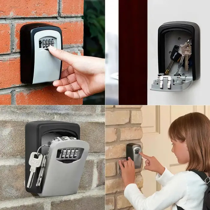 Boîte de verrouillage à clé murale