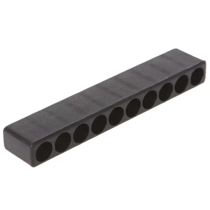 Trou de tournevis 10/12 trous tige hexagonale porte-embout tête en plastique mallette de rangement o
