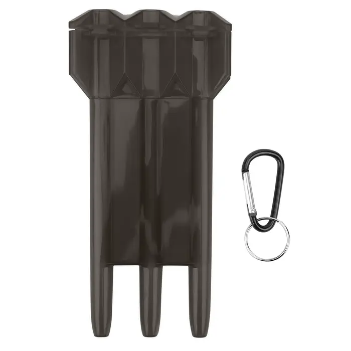 Boîte de rangement portable avec boucles en alliage, étui ABS, 3 manches