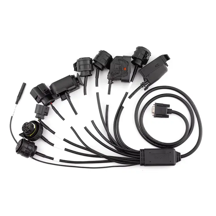 Câble de boîte de vitesses GODIAG VAG 9-en-1 pour DQ200/ DL501/ VL300/ VL381/ DQ500/ DQ250/ DQ380 à utiliser avec AUTEL GBOX/ XHORSE Multiprog