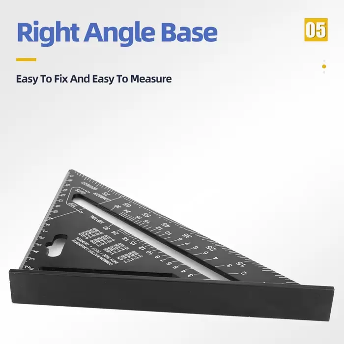 Règle triangulaire 7 pouces