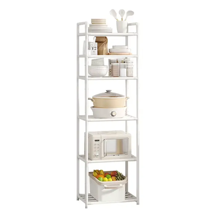 Étagère de rangement en métal à 6 niveaux, étagère multifonction, étagère de rangement robuste, étag