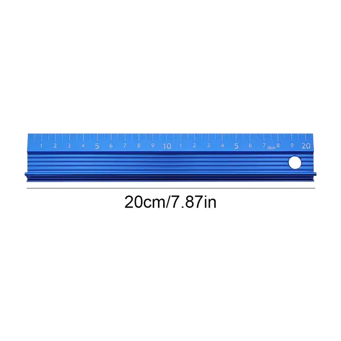 Règle de coupe en métal 20CM 30CM 45CM 60CM