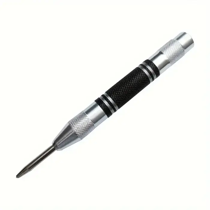 Poinçon automatique professionnel pour le bois, le métal et l'acier, marqueur de trous à ressort, lo