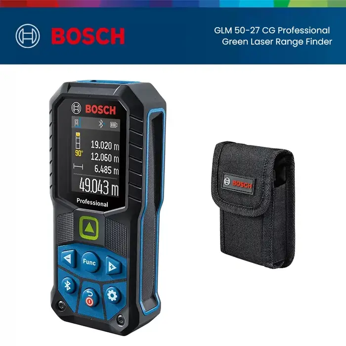 Télémètre laser vert Bosch GLM 50-27 CG 50M