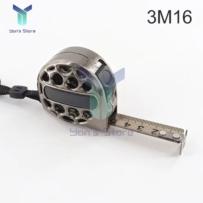 MeaccelerTape-Mètre en acier inoxydable, règle rétractable étanche lavable, analyseur, échelle de me