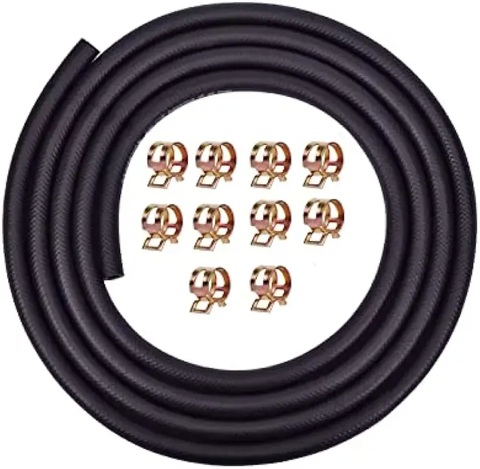 Tuyau de carburant tuyau d'essence longueur 2M diamètre intérieur φ8mm diamètre extérieur φ14mm coll