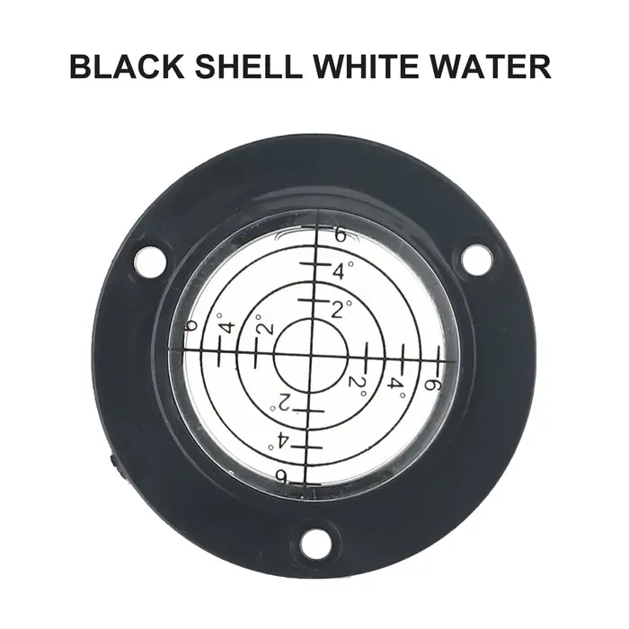 Niveau à bulle horizontal rond 50x12mm, outil de mesure de haute précision pour niveau à bulle, 1 pi