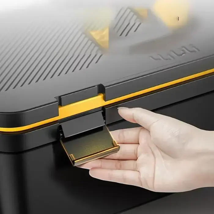 Boîte de rangement multifonctionnelle antichoc pour électricien