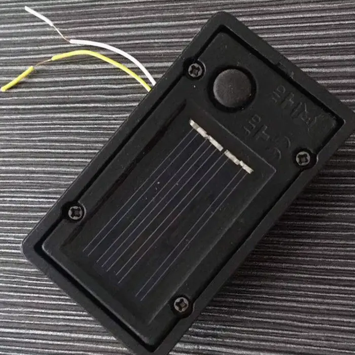 Boîtes de rangement à batterie solaire pour bricolage