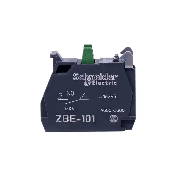 Module de contact à bouton Schneider ZBE101 ZBE102 XB4, 10 pièces, Original, ZBE1015 ZBE1025
