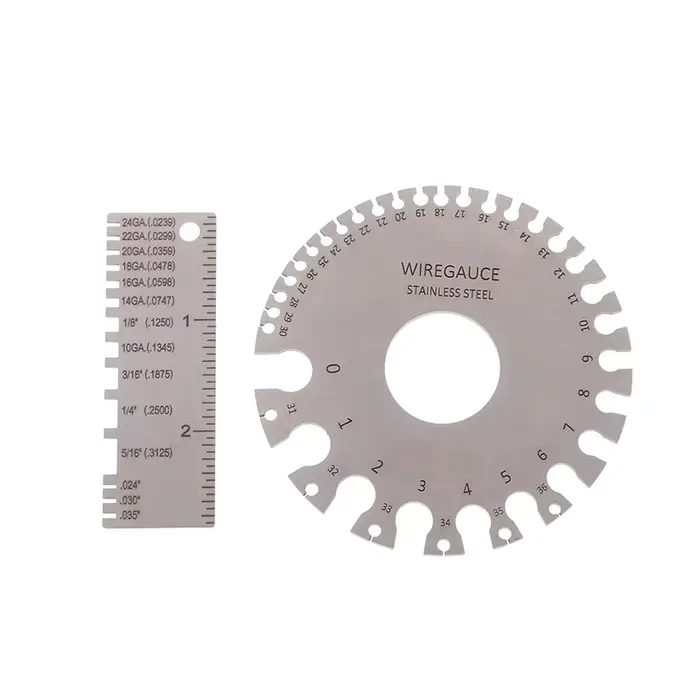 Jauge de fil ronde AWG SWG 0-36