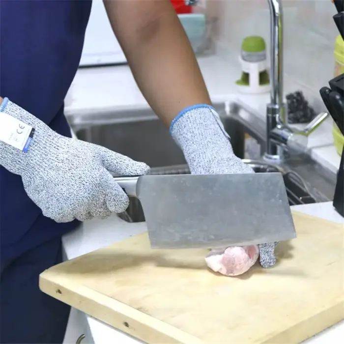 3 paires de gants résistants aux coupures de niveau 5