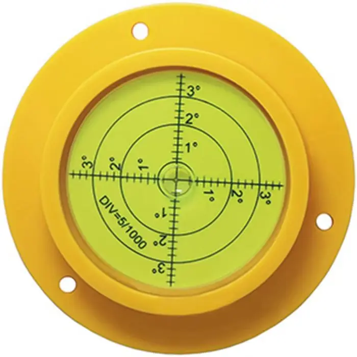 Niveau à Bulle Circulaire de Haute Précision