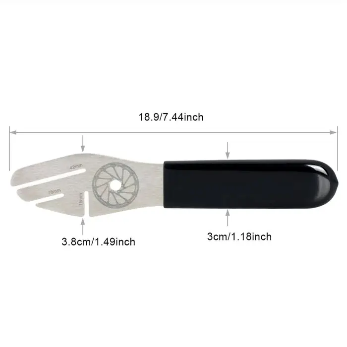 Outil de réparation de freins de vélo en acier inoxydable