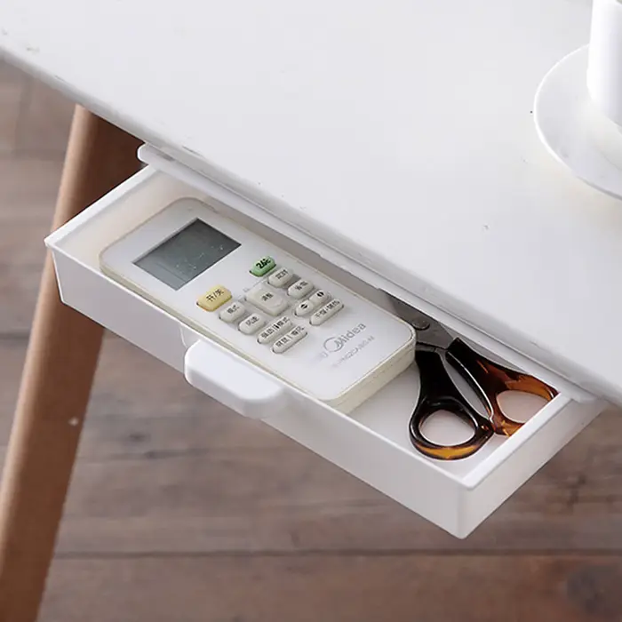 Boîte de rangement sous table
