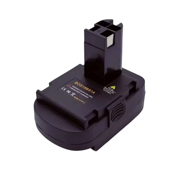 Adaptateur de batterie BOS18BS14 pour convertir les batteries Li-ion Bosch 18V en batteries Li-ion B