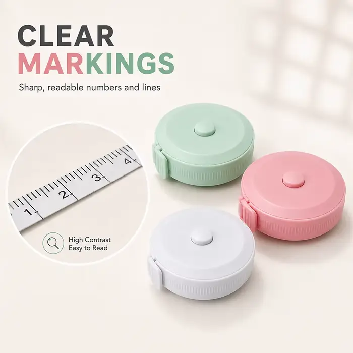 1.5M/2M ruban à mesurer rétractable corps