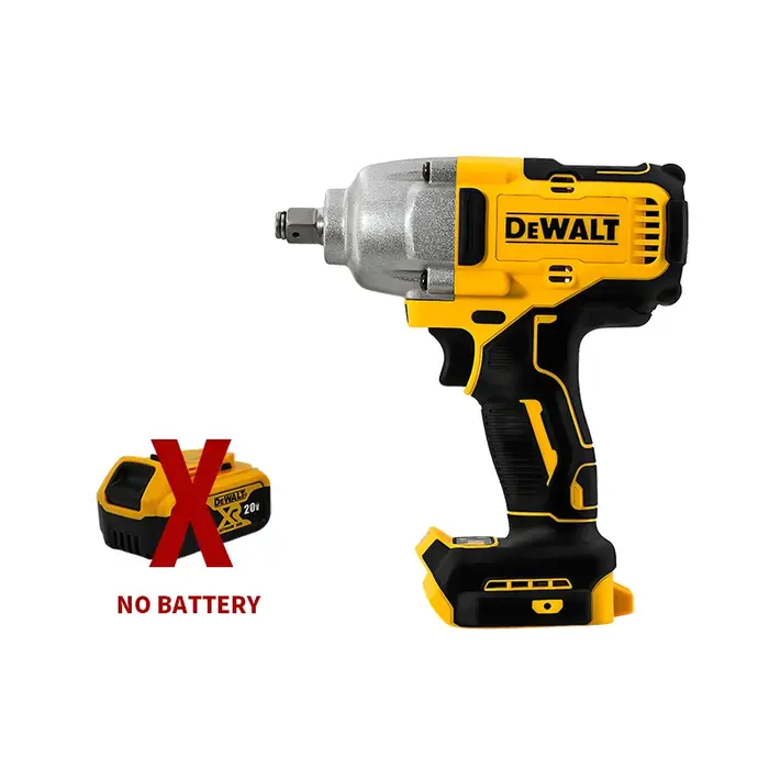Dewalt DCF892 clé à chocs sans fil sans brosse à couple élevé 20V batterie outil électrique 812N.m clé dynamométrique Portable puissante