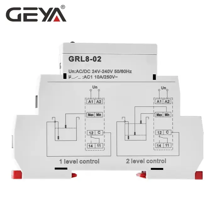 GEYA GRL8 relais de contrôle de niveau de liquide contrôleur