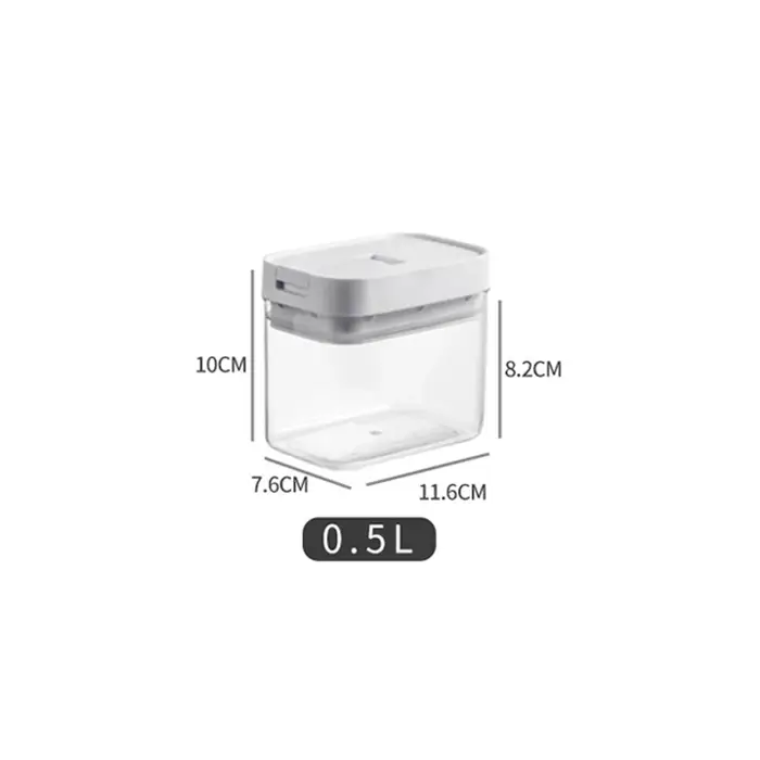 Boîte de rangement de pâtes, réservoir en plastique Transparent avec joint de Grain, conteneur de st