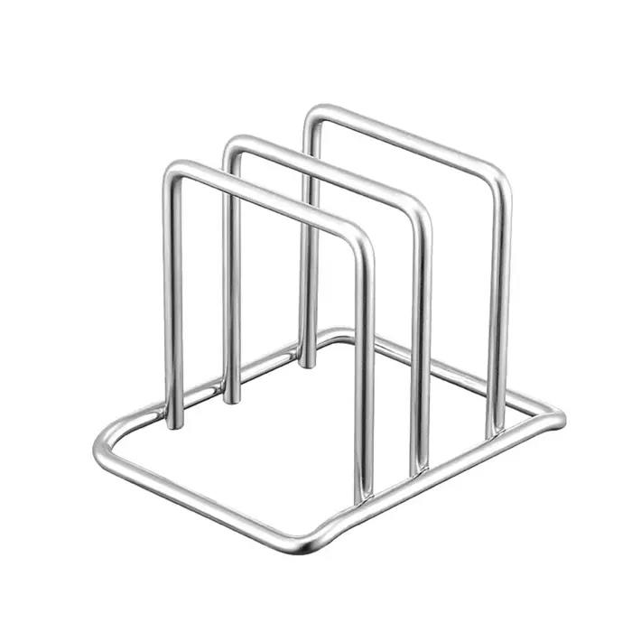 Support de planche à découper Durable en acier inoxydable