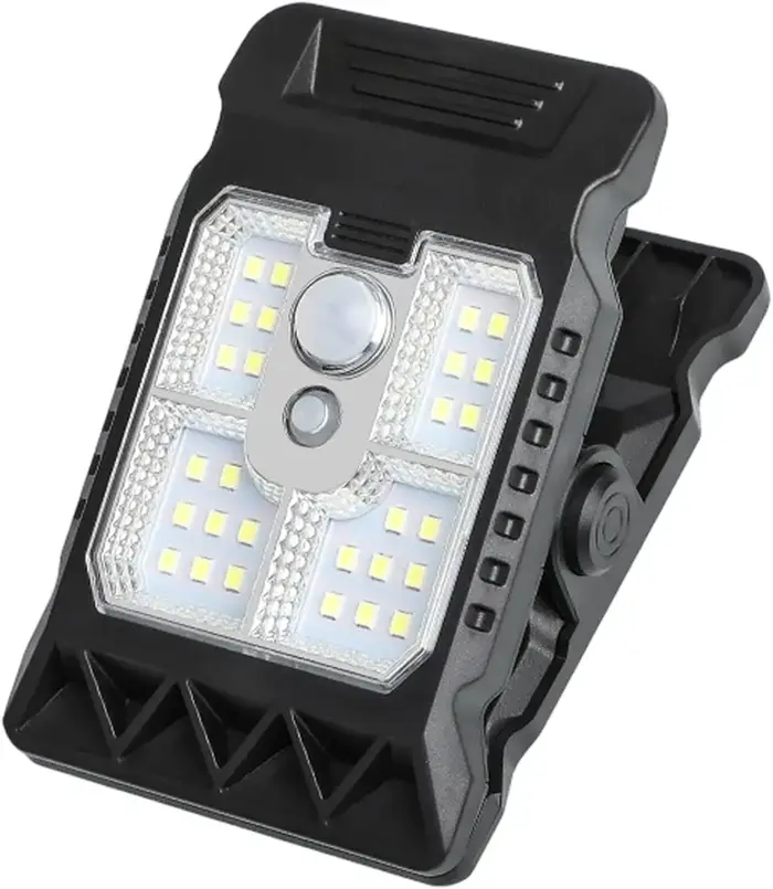 Lampe solaire d'extérieur avec capteur de mouvement à Clip