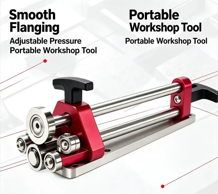 Machine à plier les tôles métalliques portable à 2 axes