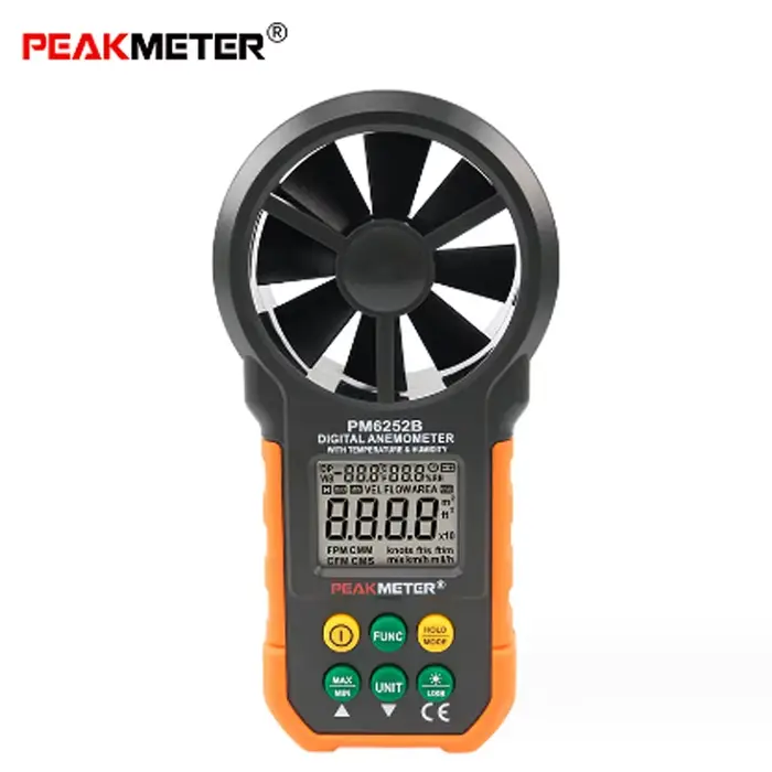 PEAKMETER PM6252A/PM6252B Anémomètre numérique