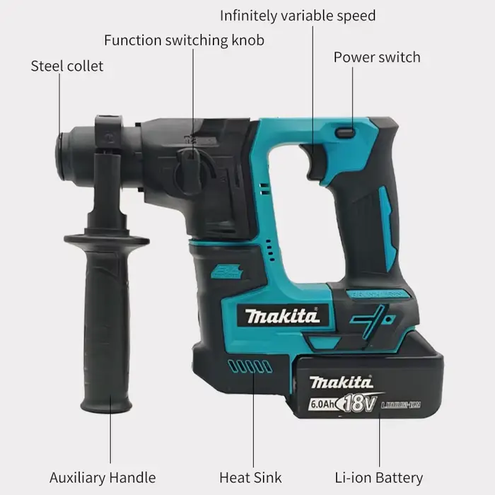 Marteau électrique sans fil Makita 18V