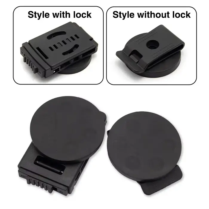 Clip de ceinture magnétique, enveloppe en caoutchouc Portable réglable avec forte ventouse pour vis,