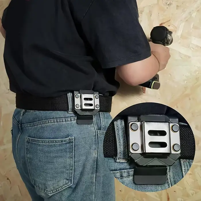 Support de perceuse pour ceinture porte-outils, Clip de ceinture pour perceuse, Étui de perceuse, Support de mètre à ruban, Porte-perceuse pour ceinture