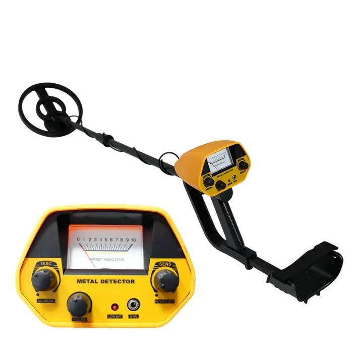 Détecteur de métaux souterrain MD5090 avec système de détection de métaux à bobine étanche IP68 pour