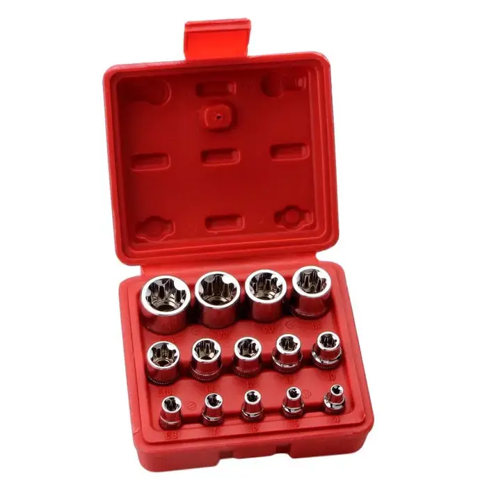 Jeu de douilles E-TORX 14 pièces - Jeu