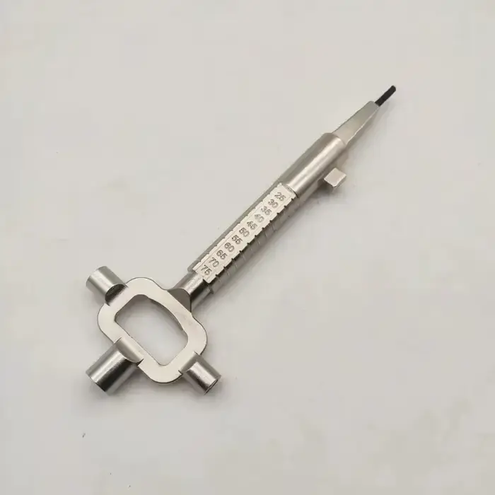 Outil de mesure de cylindre de serrure essentiel pour serrurier