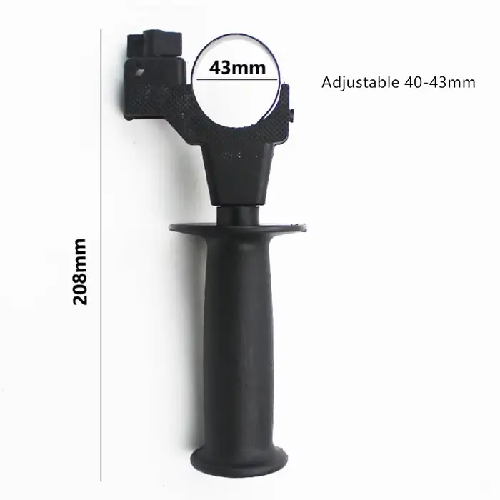 Marteau électrique poignée avant perceuse à percussion poignée auxiliaire avec règle pour Bosch GBH2