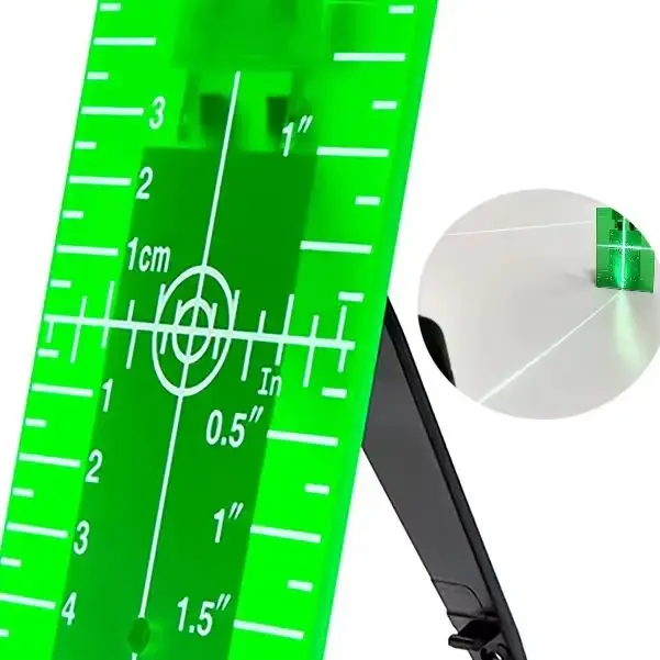 Plaque de carte cible Laser en plastique pour niveau