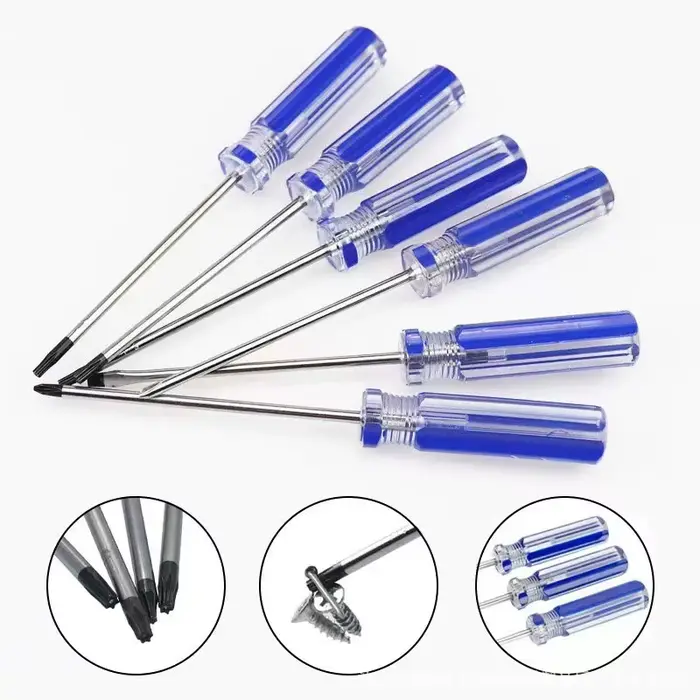 Tournevis Torx magnétique de précision T6 T8 T9 T10