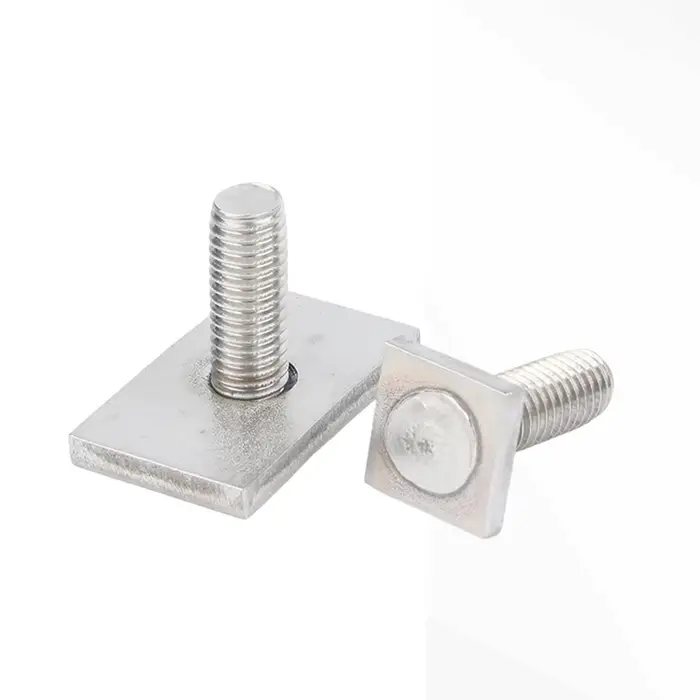 Vis à tête de marteau rectangulaire en forme de T