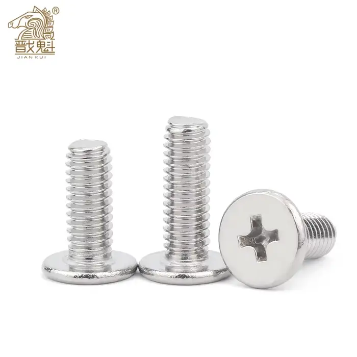 Vis à empreinte cruciforme en acier inoxydable 100304 /50/20 pièces, m1.4, m1.6, M2, M2.5, m3, M4, M5, M6, M8, CM encastré en croix,