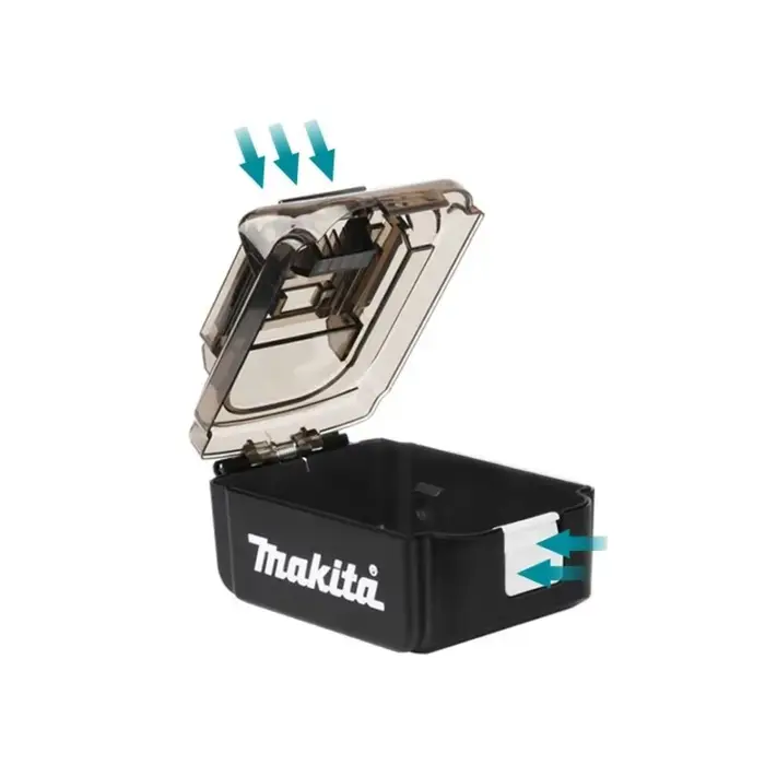 Makita B-69917 Boîte de rangement en plastique pour vis et forets