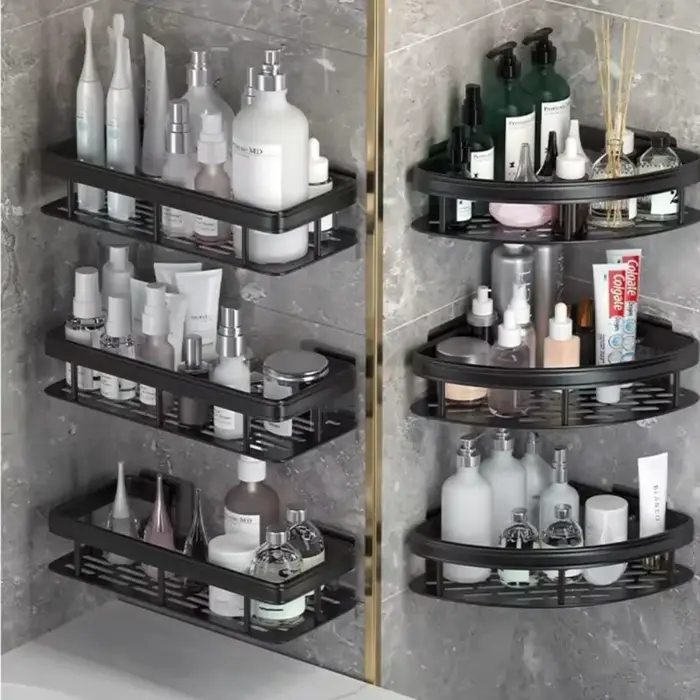 Étagère de rangement sans perçage : Installation facile